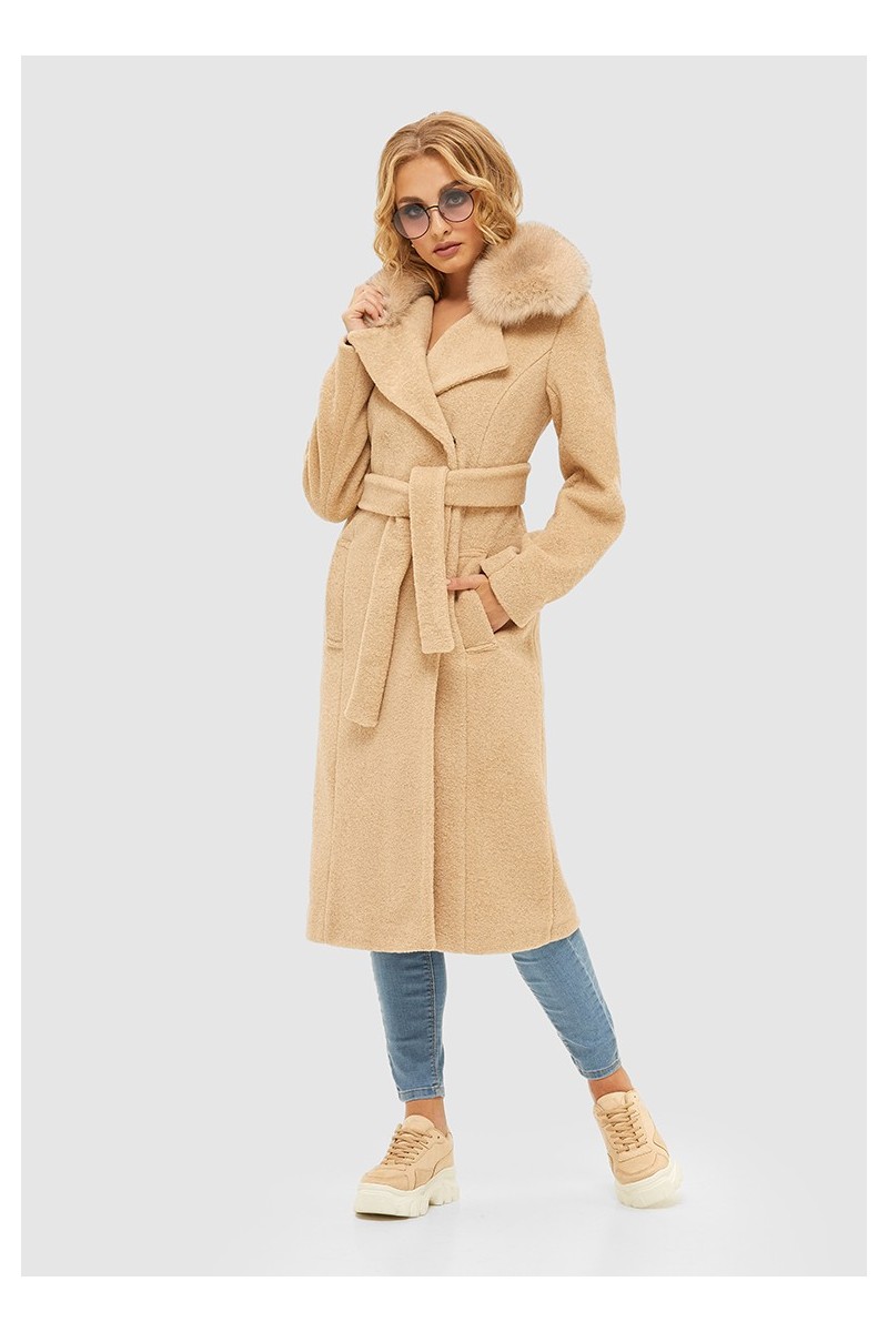 Winter Coat Mila Nova PV-97 beige