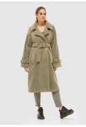 Winter Coat Mila Nova PV-94 khaki