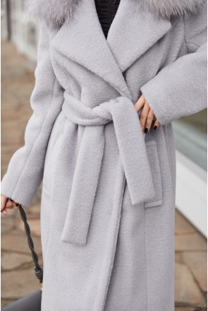 Winter Coat Mila Nova PV-97 grey