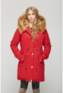 Parka Mila Nova P-23 red+red