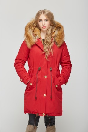 Parka Mila Nova P-23 red+red