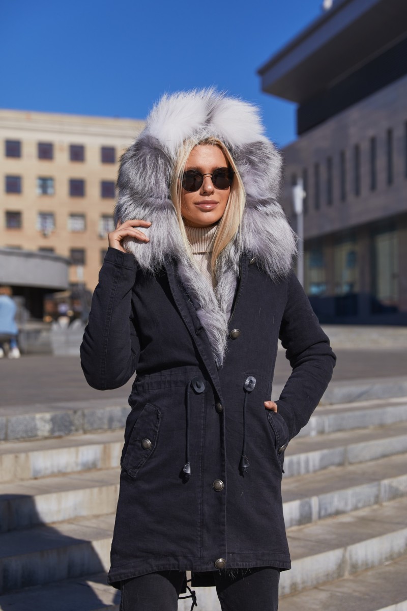 Parka Mila Nova P-26ex grey