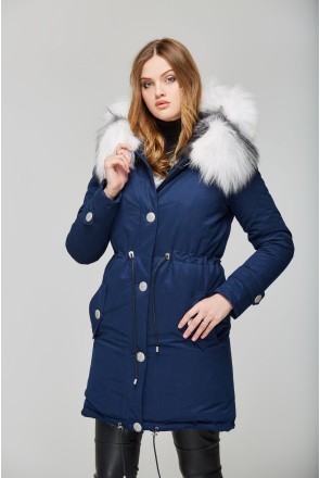 Parka Mila Nova P-20 blue+white