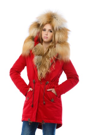 Winter Parka Mila Nova P-16ex red