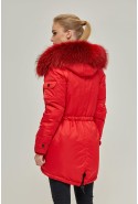 Winter Parka Mila Nova K-79 red