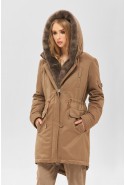 Parka Mila Nova Winter P-103 cappuccino 