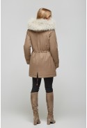 Parka Mila Nova Winter P-22 cappuccino 