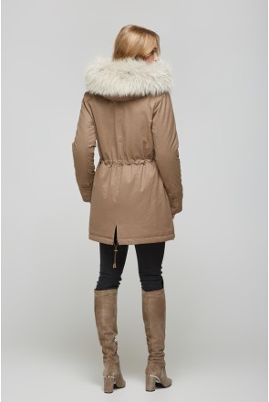 Parka Mila Nova Winter P-22 cappuccino 