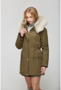 Winter Parka Mila Nova P-22 khaki