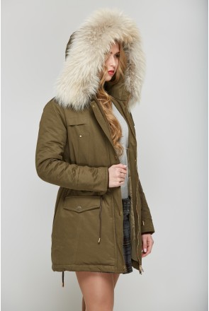 Winter Parka Mila Nova P-22 khaki