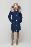 Winter Parka Mila Nova P-21d blue