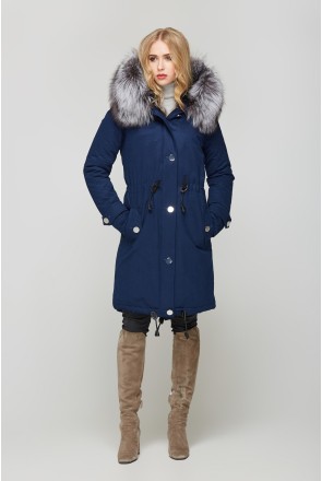 Winter Parka Mila Nova P-21d blue