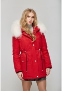 Winter Parka Mila Nova P-22 red