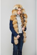 Winter Parka Mila Nova P-27 Blue