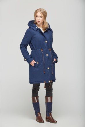 Winter Parka Mila Nova P-23 blue