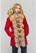 Winter Parka Mila Nova P-27 Red