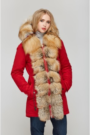 Winter Parka Mila Nova P-27 Red