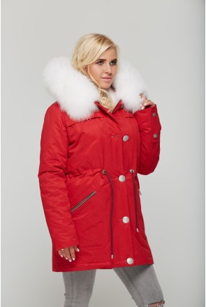 Winter Parka Mila Nova P-28 red