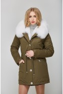 Winter Parka Mila Nova P-28 khaki