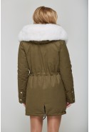 Winter Parka Mila Nova P-28 khaki