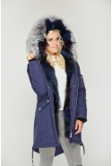 Winter Parka Mila Nova P-34 blue