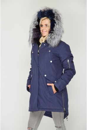 Winter Parka Mila Nova P-34 blue