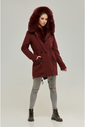 Winter Parka Mila Nova P-60 Bordeaux