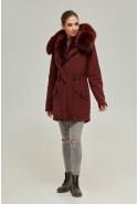 Winter Parka Mila Nova P-60 Bordeaux