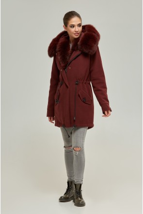 Winter Parka Mila Nova P-60 Bordeaux