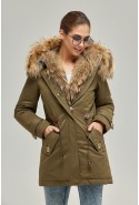 Winter Parka Mila Nova P-53 khaki