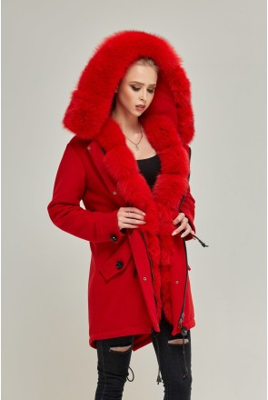 Winter Parka Mila Nova P-60 red