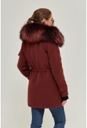 Winter Parka Mila Nova P-52 Bordeaux