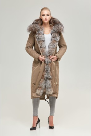 Parka Mila Nova Winter P-76 cappuccino 