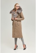 Parka Mila Nova Winter P-76 cappuccino 