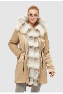 Winter Parka Mila Nova P-88 beige