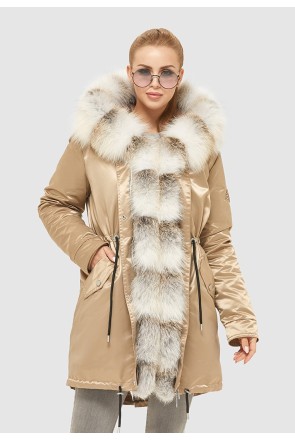 Winter Parka Mila Nova P-88 beige