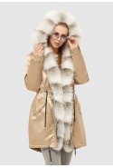 Winter Parka Mila Nova P-88 beige