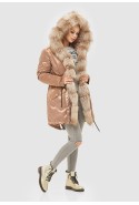 Parka Mila Nova Winter P-88 cappuccino 