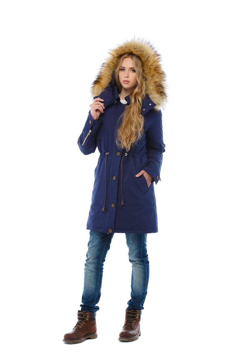 Winter Parka Mila Nova P-9 blue