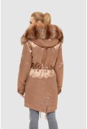 Parka Mila Nova Winter P-96 cappuccino 