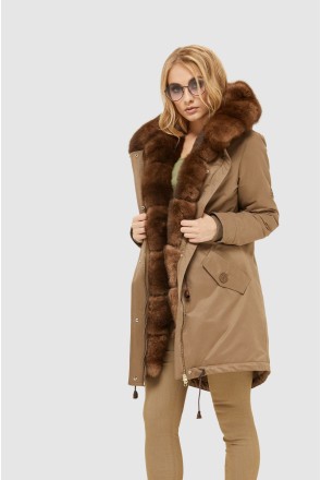 Parka Mila Nova Winter P-94 cappuccino 