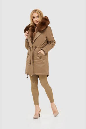 Parka Mila Nova Winter P-94 cappuccino 