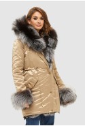 Winter Parka Mila Nova P-97 beige