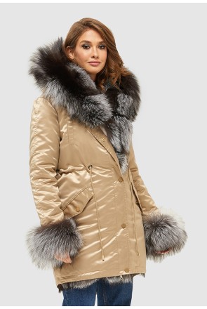 Winter Parka Mila Nova P-97 beige