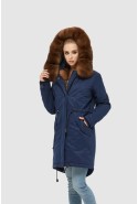 Winter Parka Mila Nova P-94 blue