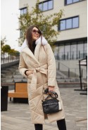 Coat Mila Nova PV-229 beige