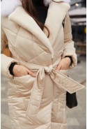 Coat Mila Nova PV-229 beige