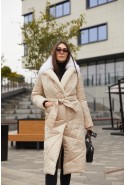 Coat Mila Nova PV-229 beige