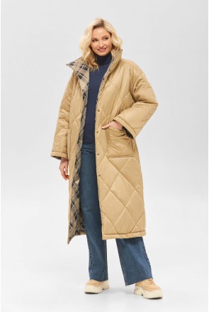 Winter Raincoat Mila Nova PV-219 beige