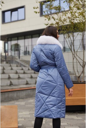 Coat Mila Nova PV-229 blue